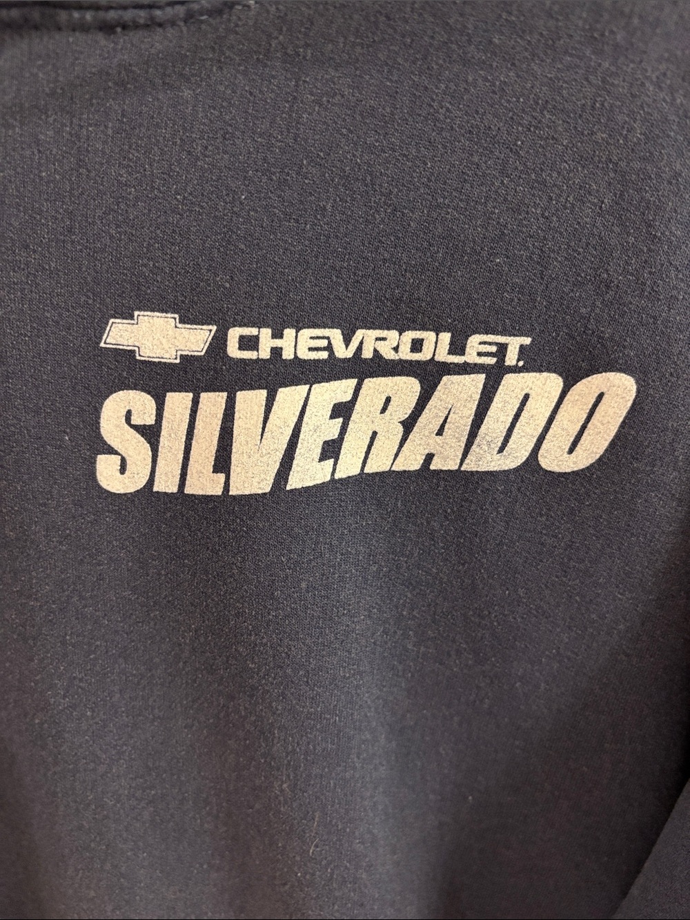Urban Outfitters Navy Blue Chevrolet Silverado Hoodie - Picture 2 of 6